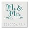 Mr &#x26; Mrs with Est. Date Embossing 12 x 12 Stencil | FS100 by Designer Stencils | Word &#x26; Phrase Stencils | Reusable Stencils for Painting on Wood, Wall, Tile, Canvas, Paper, Fabric, Furniture, Floor | Reusable Stencil for Home Makeover